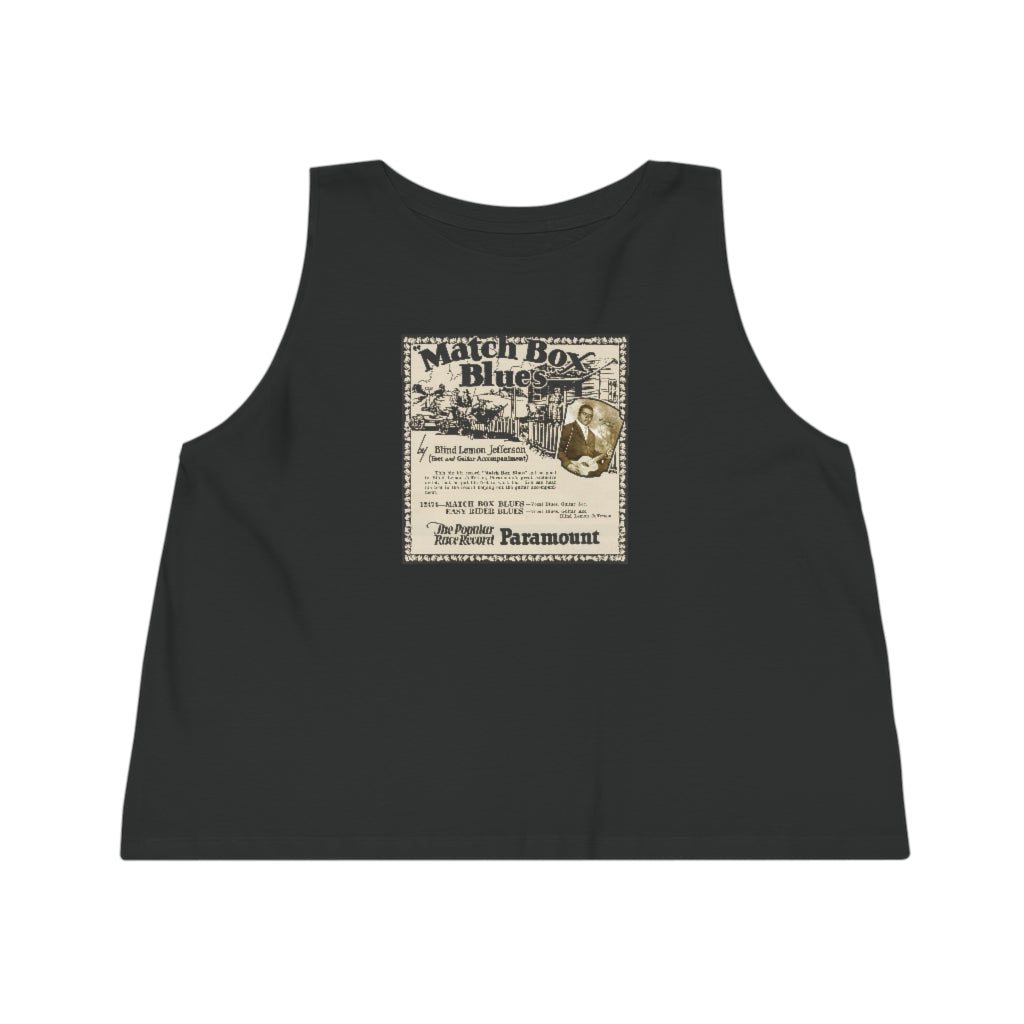 Blind Lemon Jefferson - Women's Dancer Cropped Tank Top