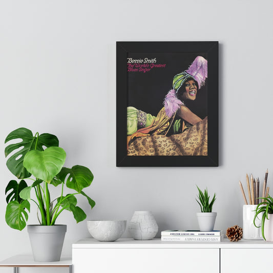 Bessie Smith - Framed Vertical Poster