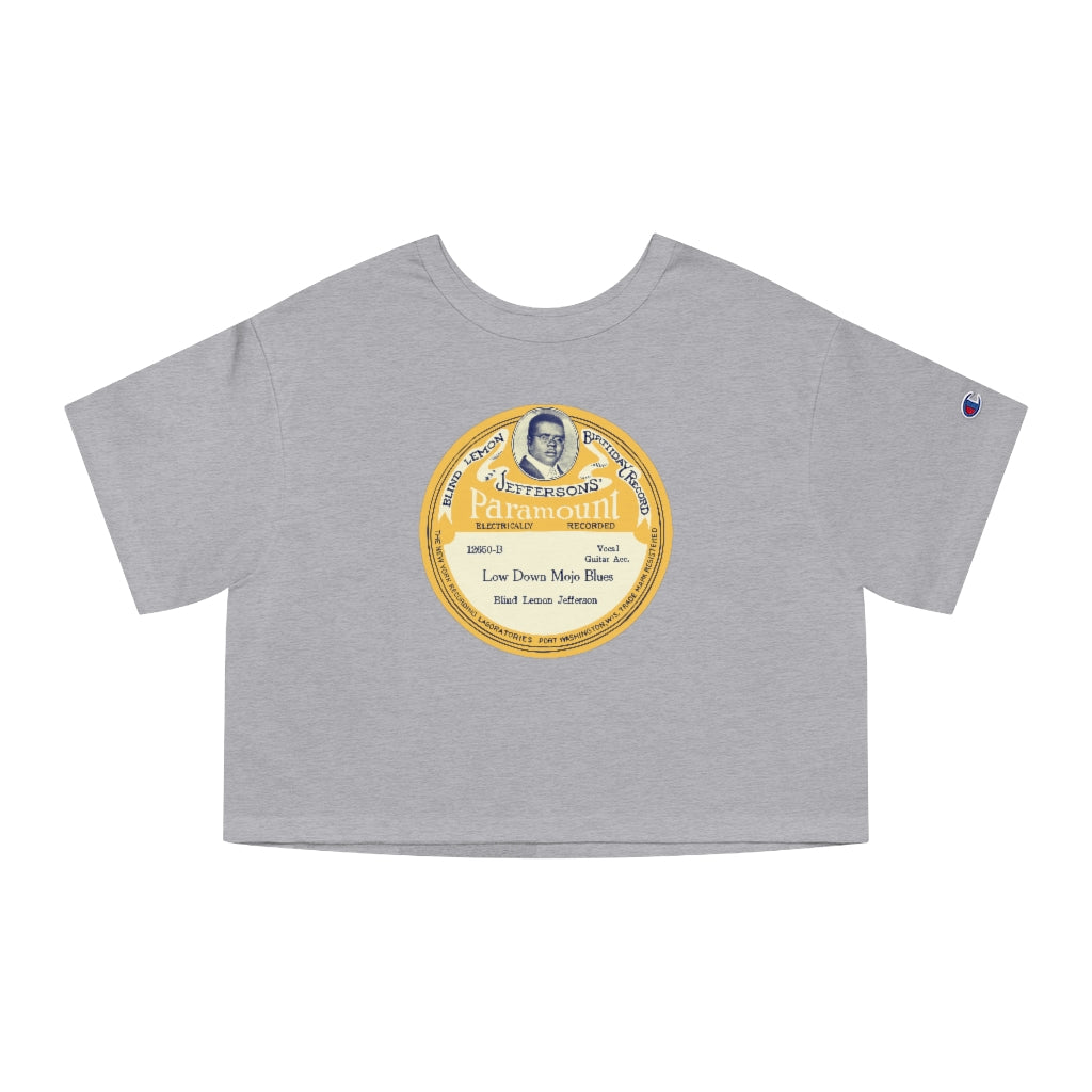 Blind Lemon Jefferson - Champion Women's Heritage Cropped T-Shirt