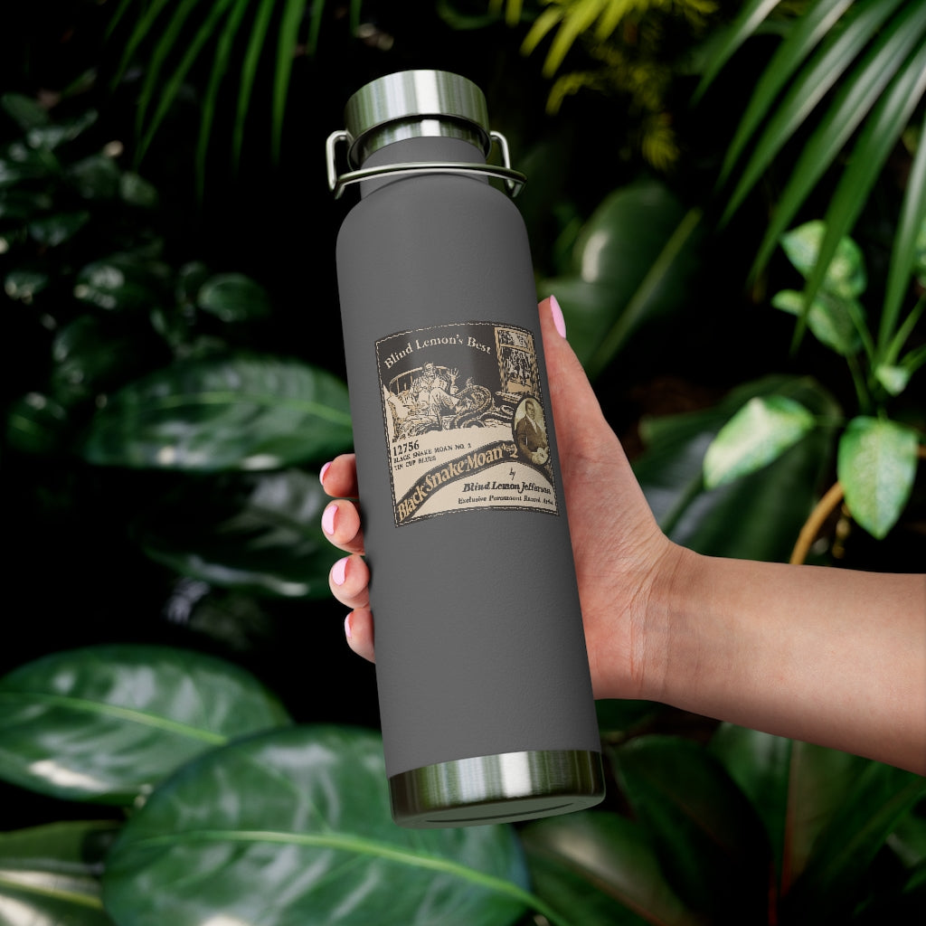 Blind Lemon Jefferson - 22oz Vacuum Insulated Bottle