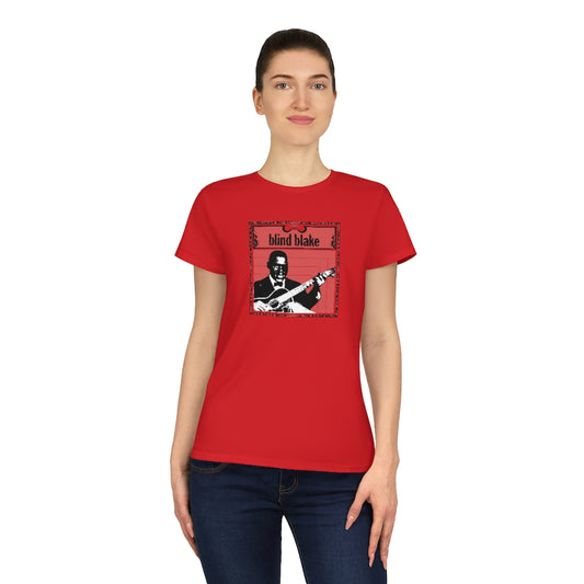 Blind Blake - Ladies' Premium Cotton T-Shirt