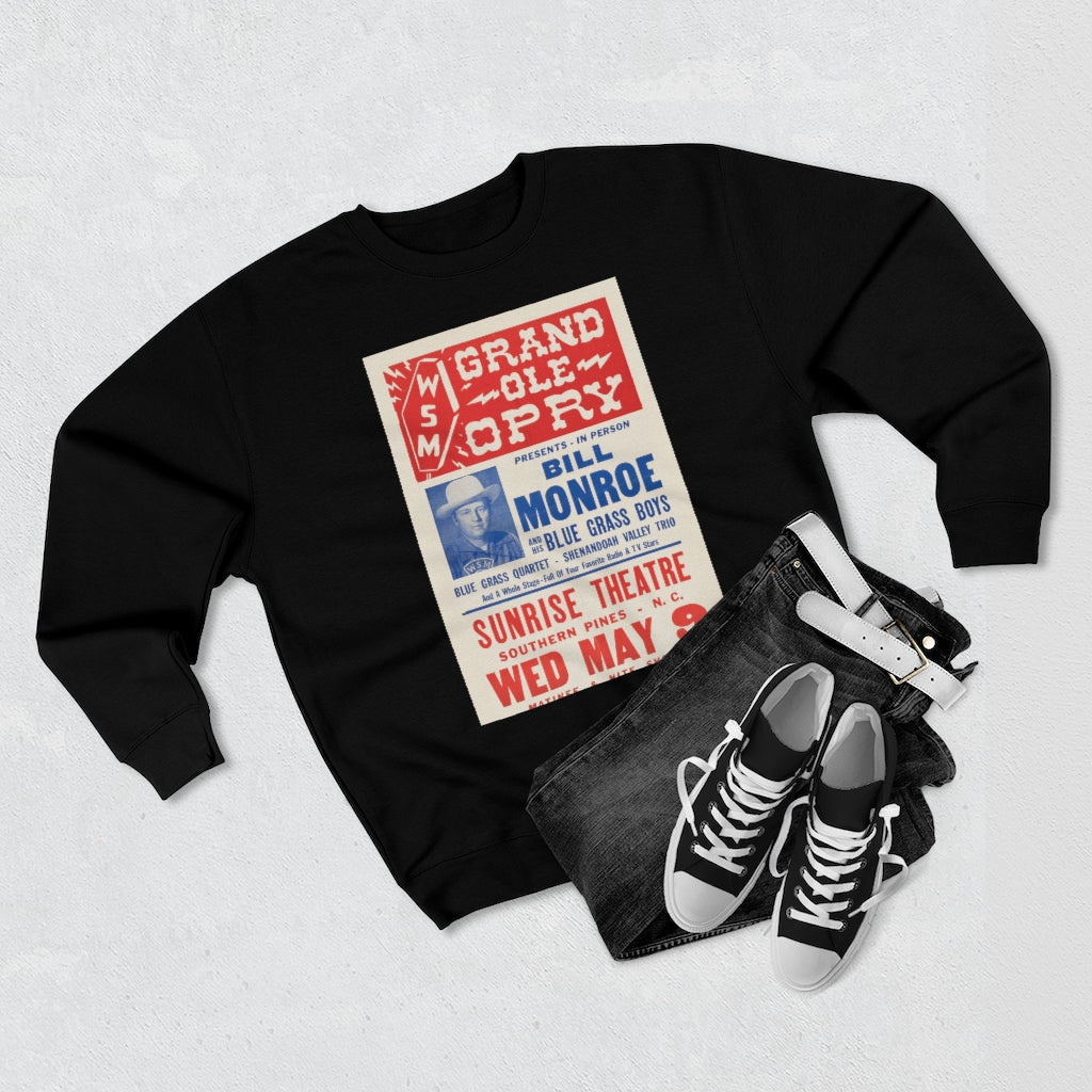 Bill Monroe - Unisex Premium Crewneck Sweatshirt