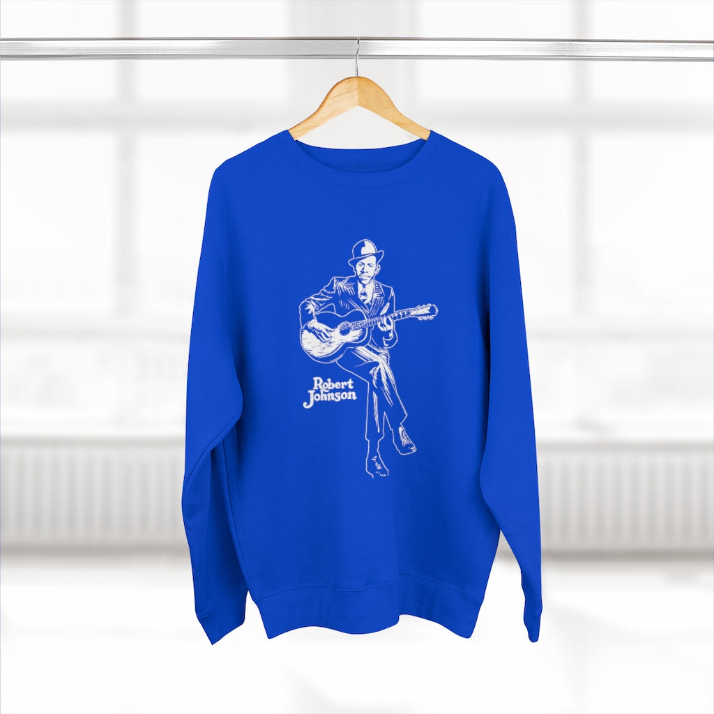 Robert Johnson - Unisex Premium Crewneck Sweatshirt