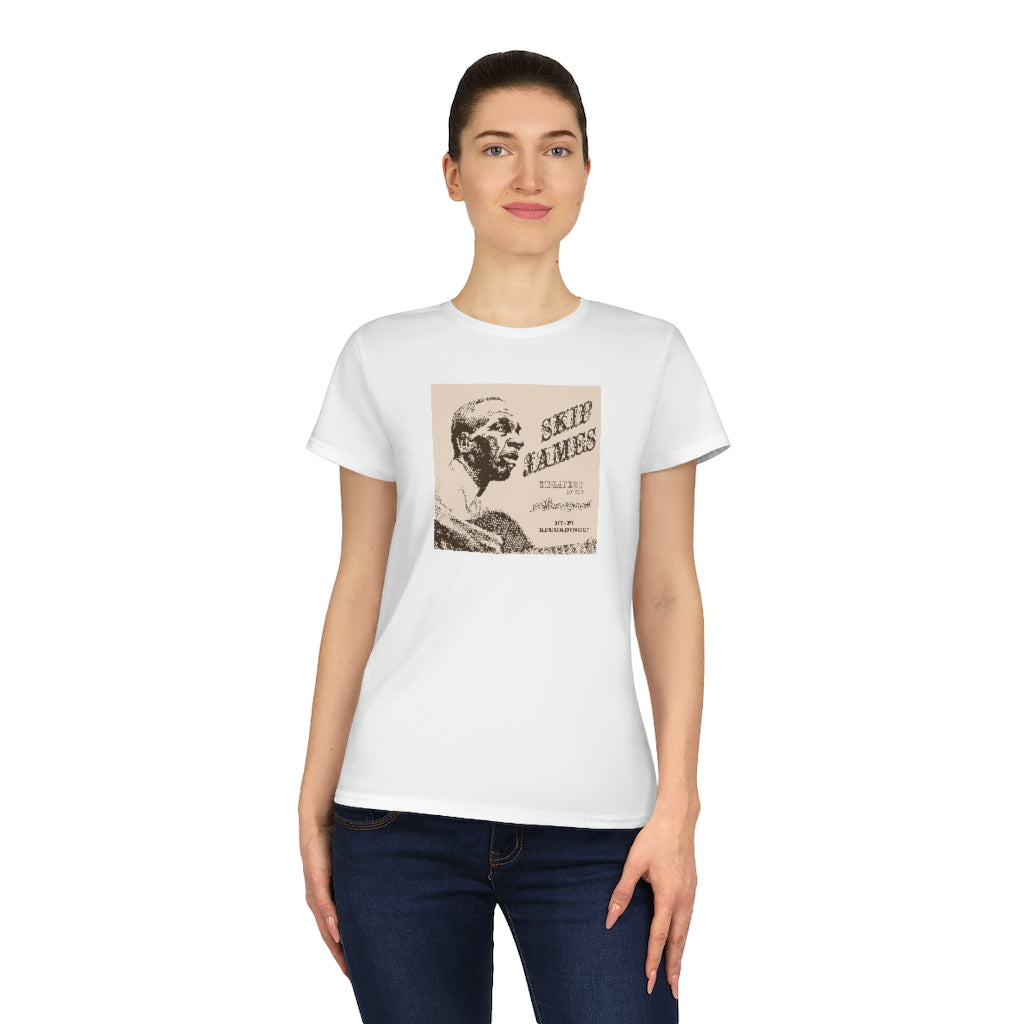 Skip James - Ladies' Premium Cotton T-Shirt