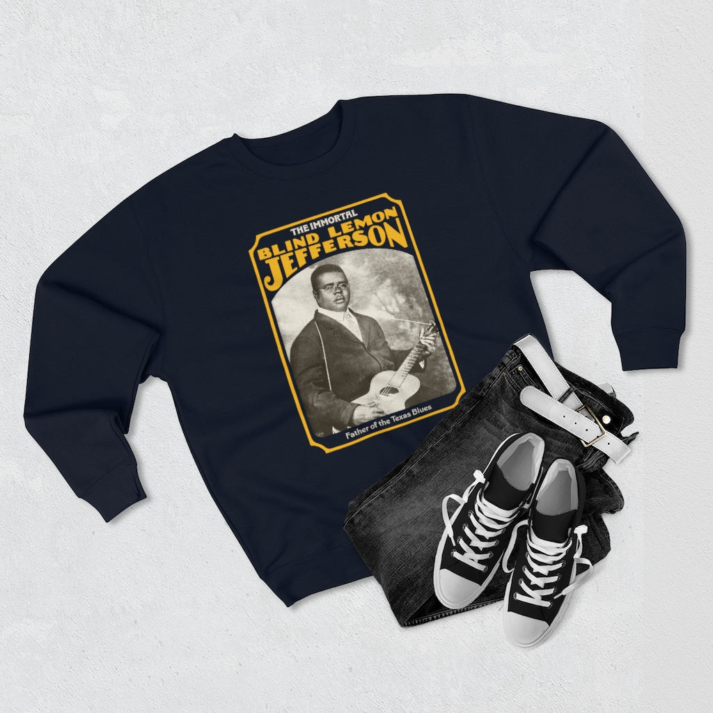 Blind Lemon Jefferson - Unisex Premium Crewneck Sweatshirt