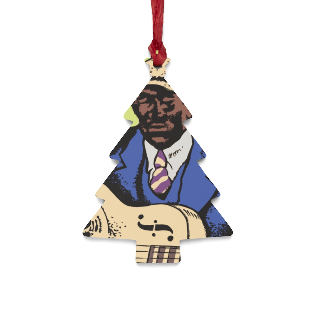 Blind Boy Fuller - Wooden Ornaments