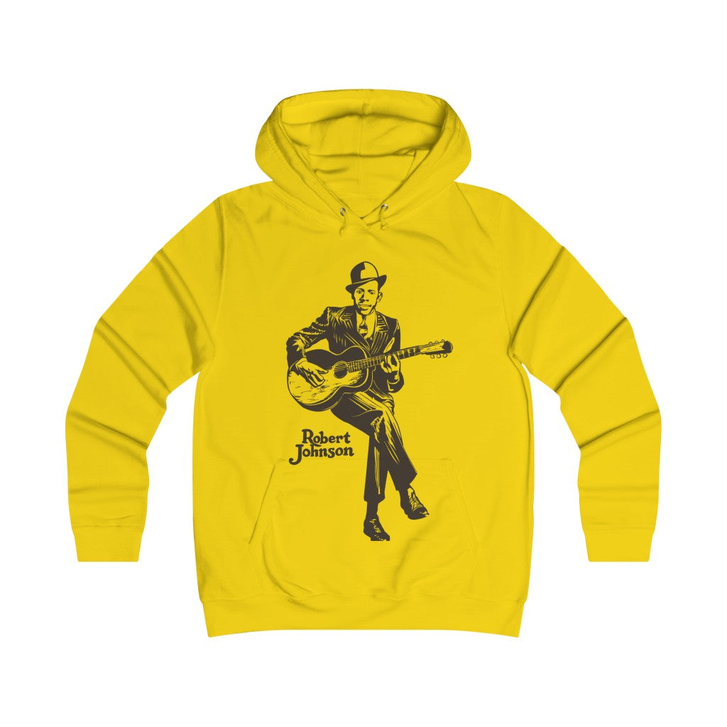 Robert Johnson - Girlie College Hoodie