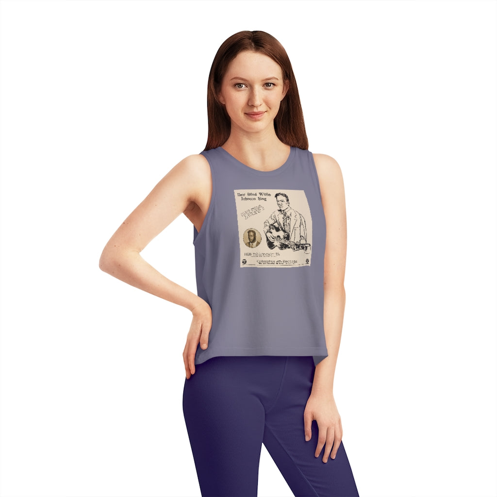 Blind Lemon Jefferson - Women's Dancer Cropped Tank Top