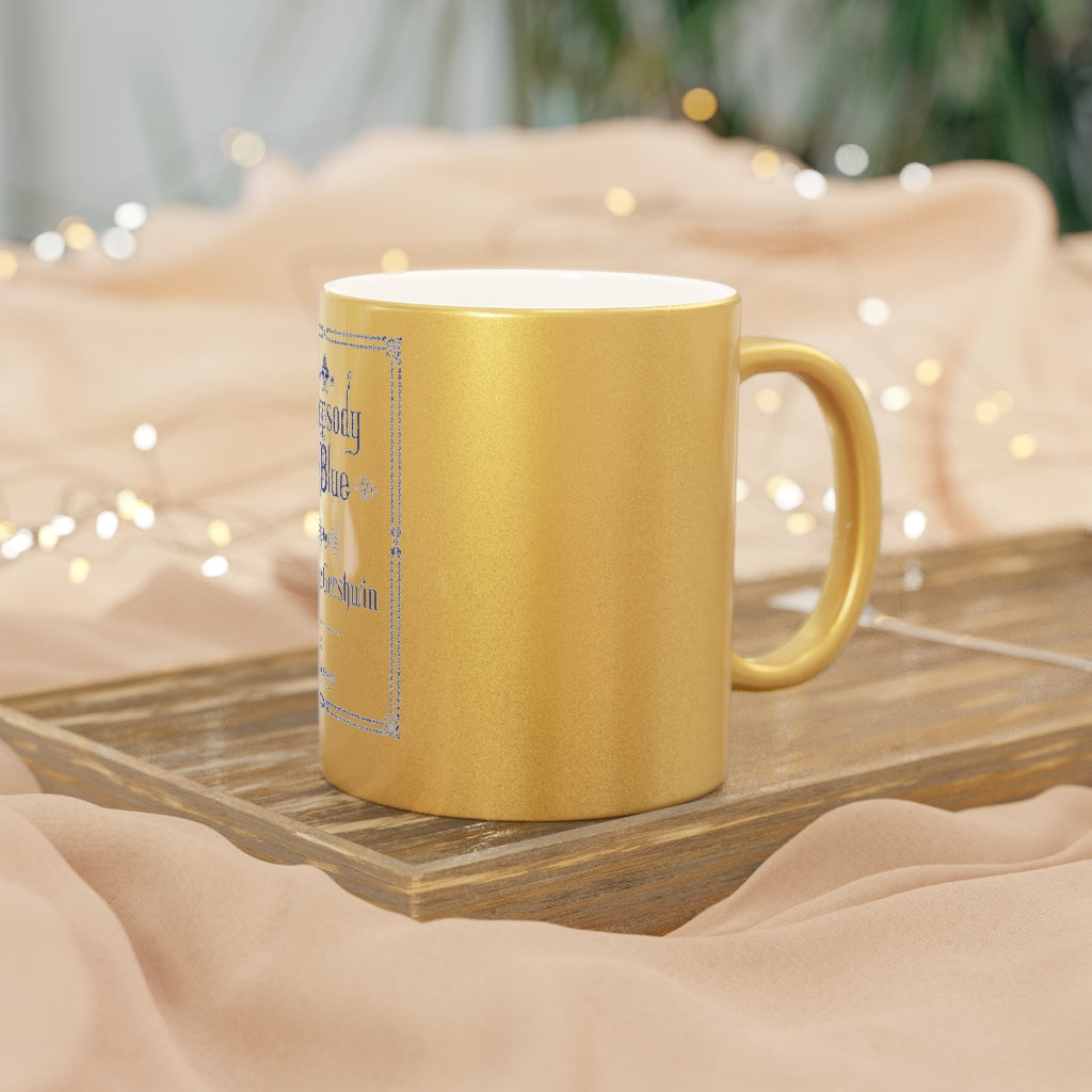 Gershwin - Metallic Mug (Silver or Gold)