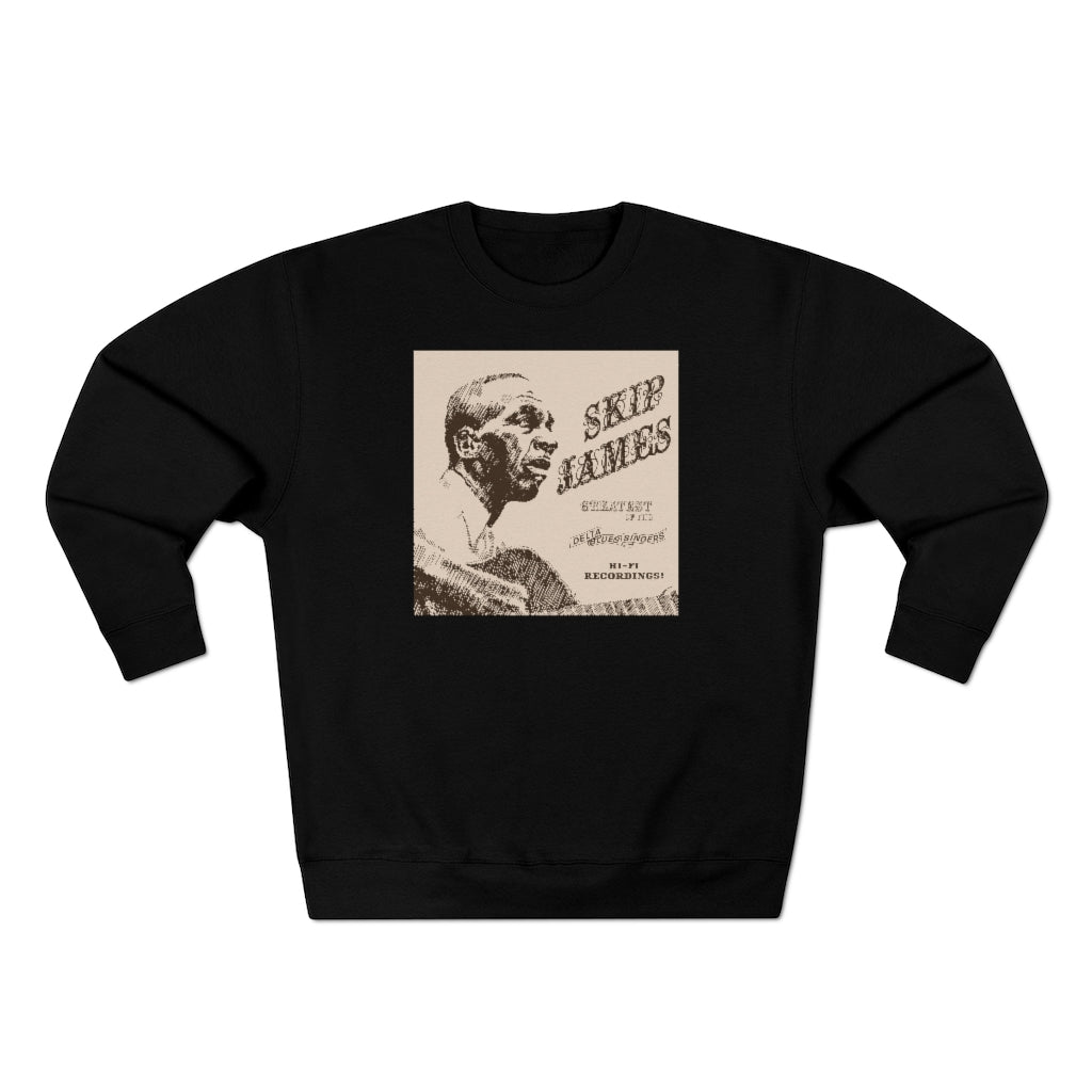 Skip James - Unisex Premium Crewneck Sweatshirt