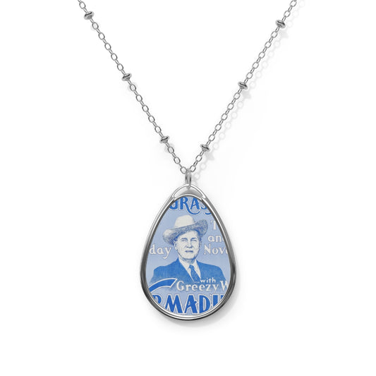 Bill Monroe - Oval Necklace