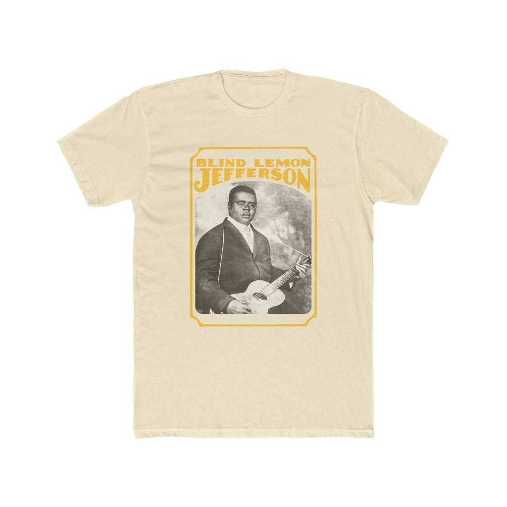 Blind Lemon Jefferson - Men's Cotton Crew Tee