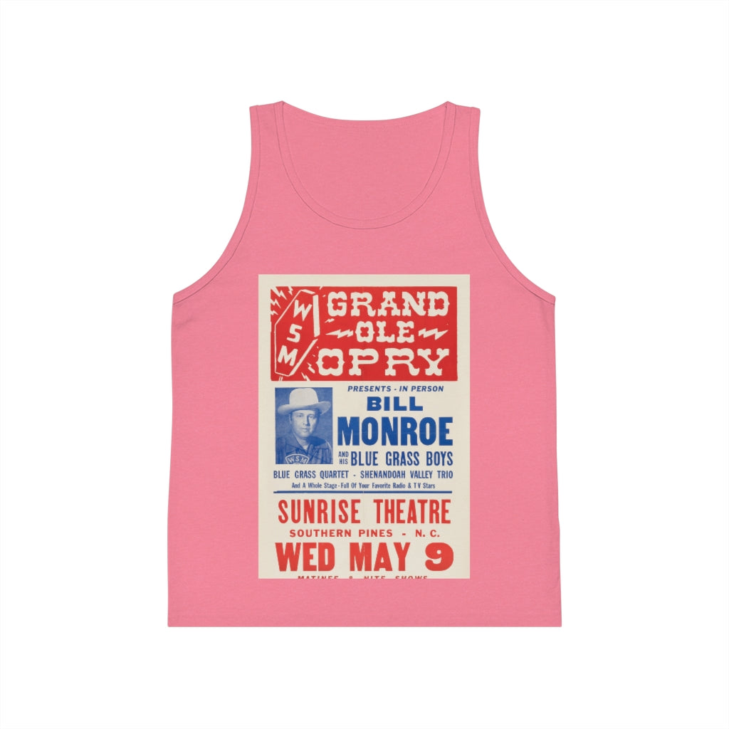 Bill Monroe - Kid's Jersey Tank Top