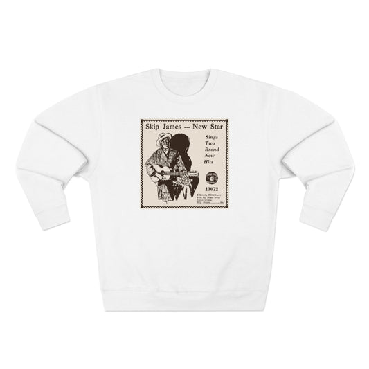 Skip James - Unisex Premium Crewneck Sweatshirt