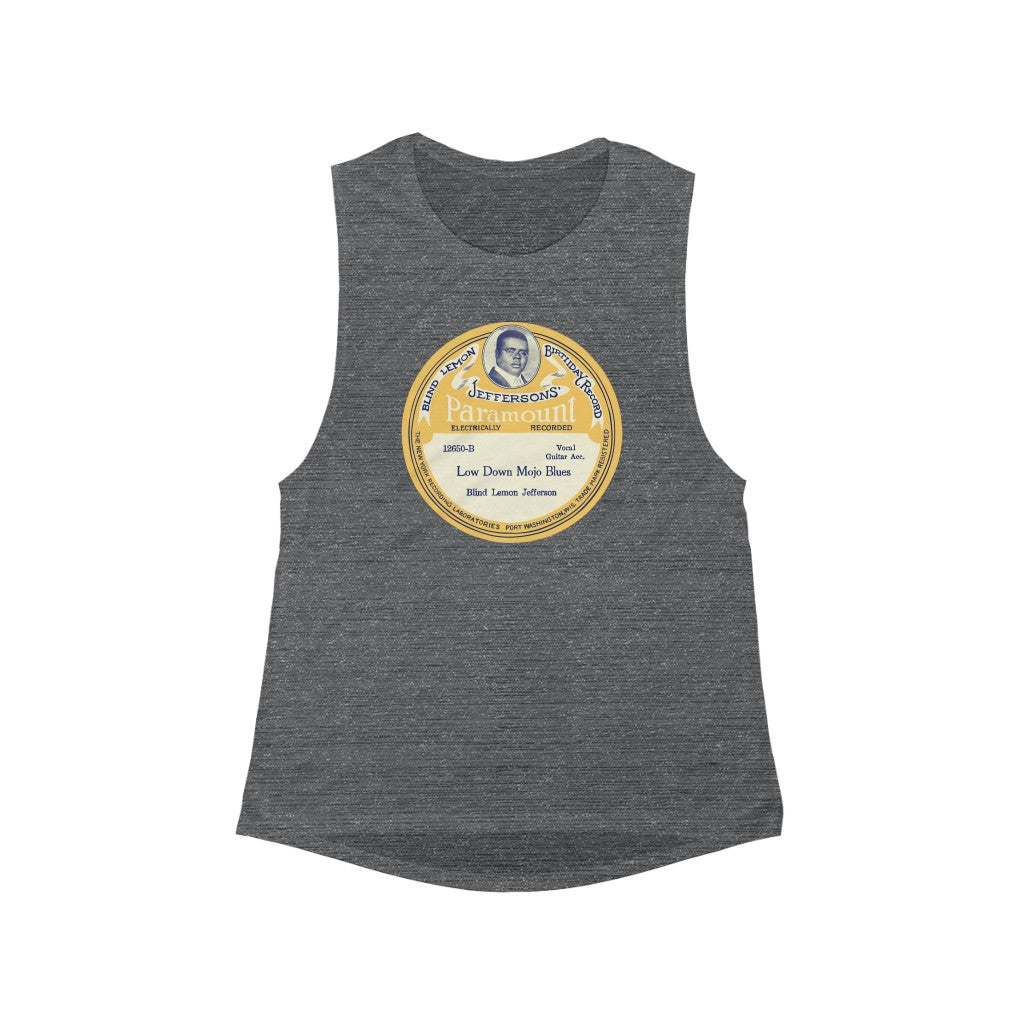 Blind Lemon Jefferson - Women's Flowy Scoop Muscle Tank