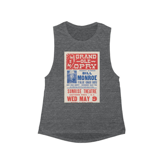 Bill Monroe - Women's Flowy Scoop Muscle Tank