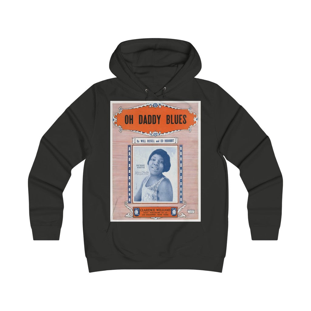 Bessie Smith - Girlie College Hoodie