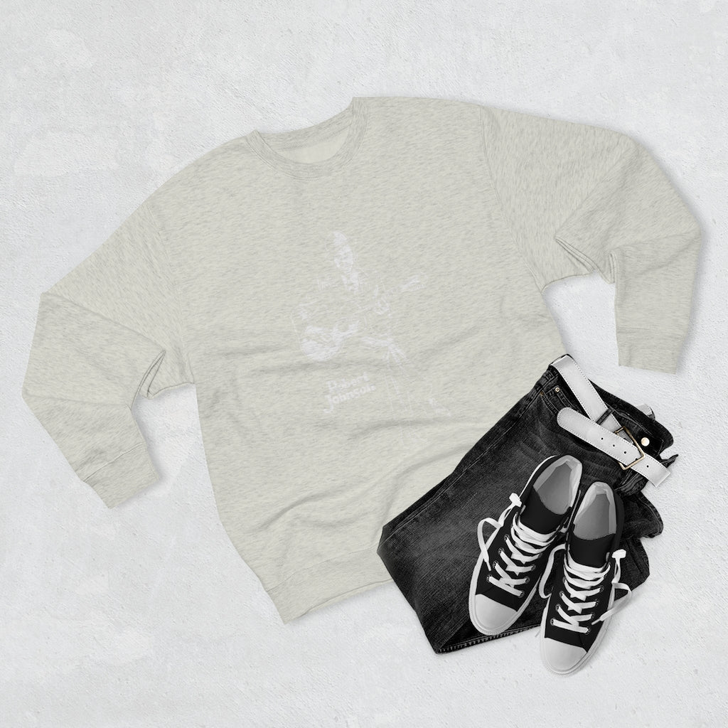 Robert Johnson - Unisex Premium Crewneck Sweatshirt