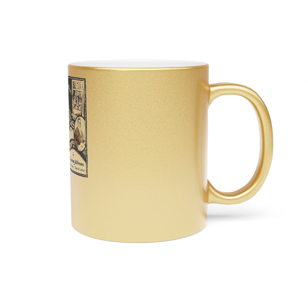 Blind Lemon Jefferson - Metallic Mug (Silver or Gold)