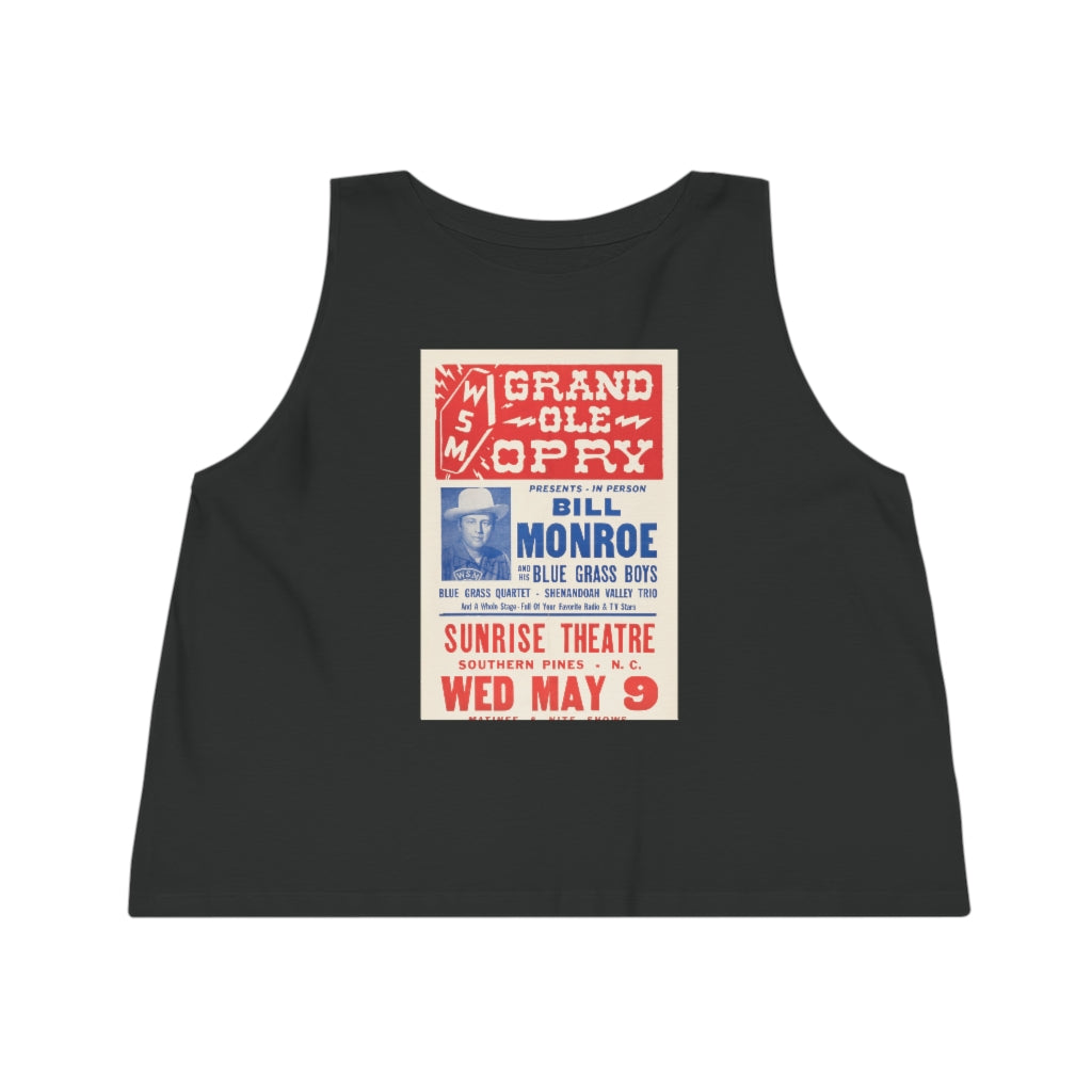 Bill Monroe - Women's Dancer Cropped Tank Top