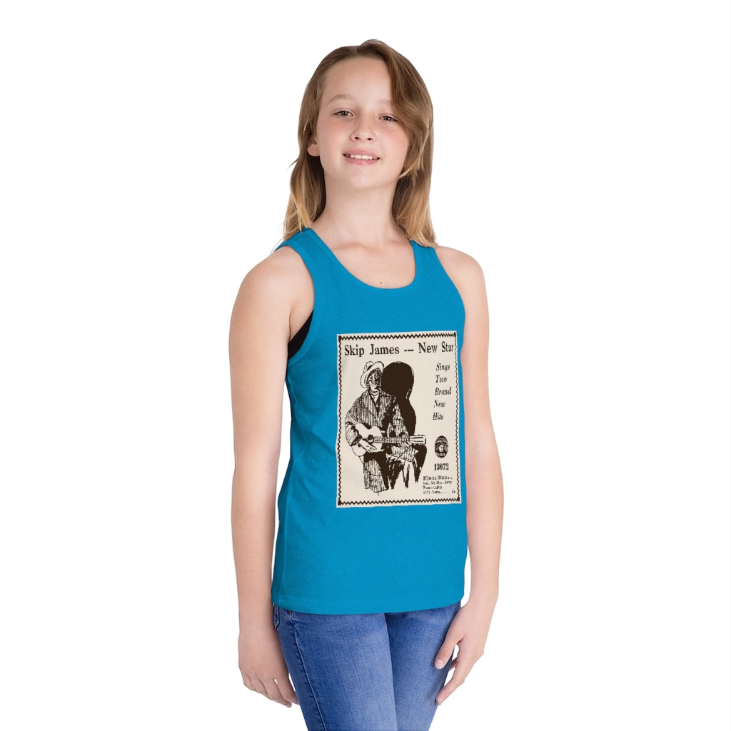 Skip James - Kid's Jersey Tank Top