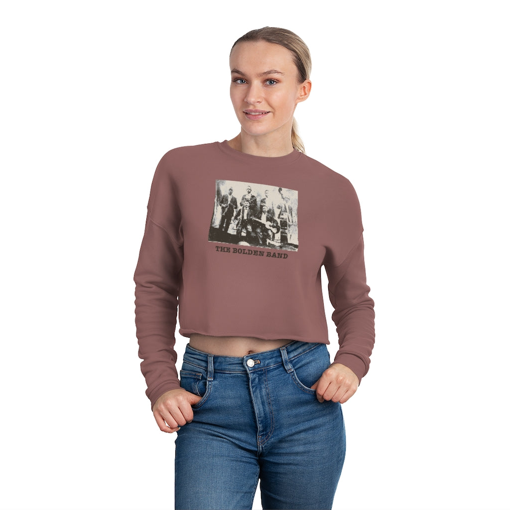 Bolden Band - Women's Cropped Sweatshirt