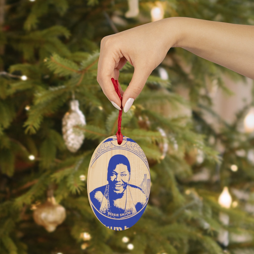 Bessie Smith - Wooden Ornaments