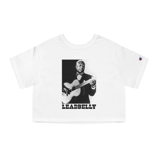 Leadbelly - Champion Women's Heritage Cropped T-Shirt