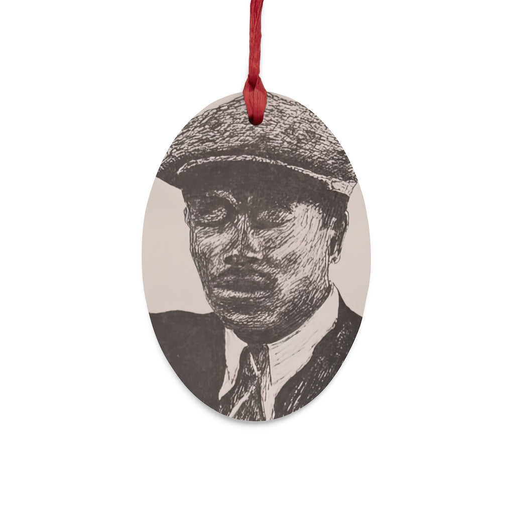 Blind Boy Fuller - Wooden Ornaments