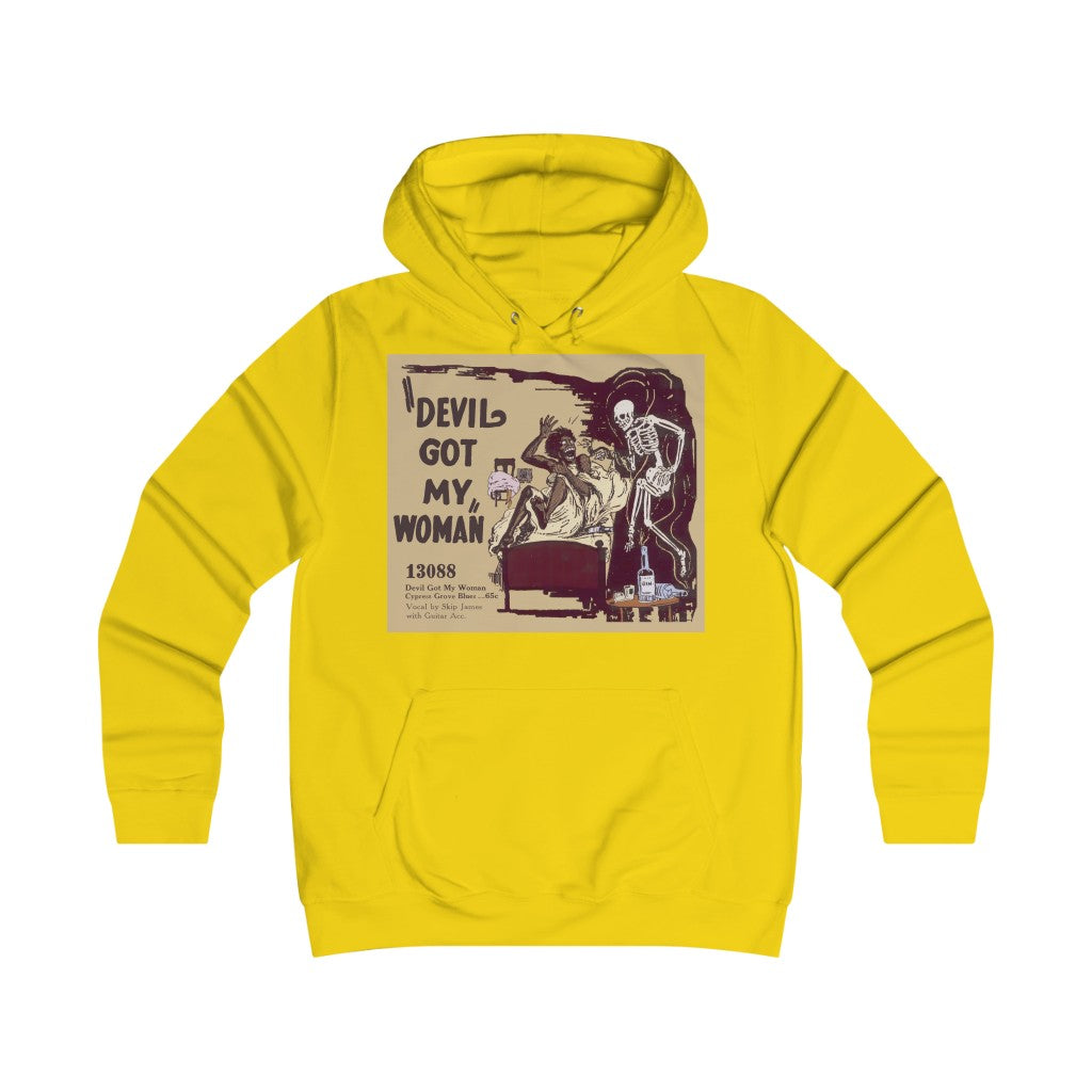 Skip James - Girlie College Hoodie