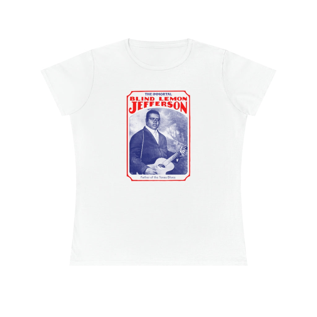 Blind Lemon Jefferson - Ladies' Premium Cotton T-Shirt