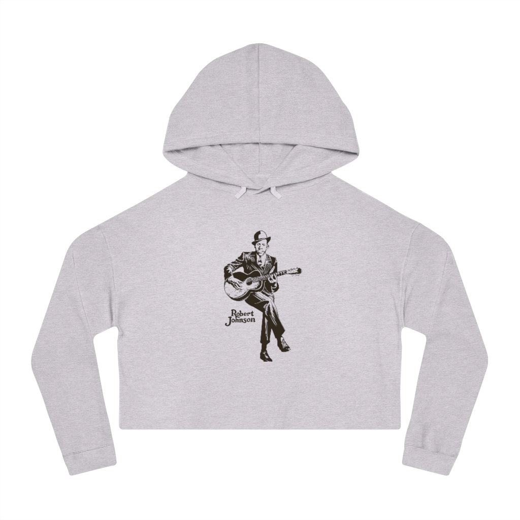 Robert Johnson - Women's Cropped Hooded Sweatshirt