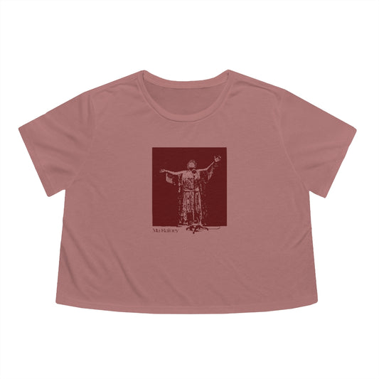 Ma Rainey - Women's Flowy Cropped Teeed Tee