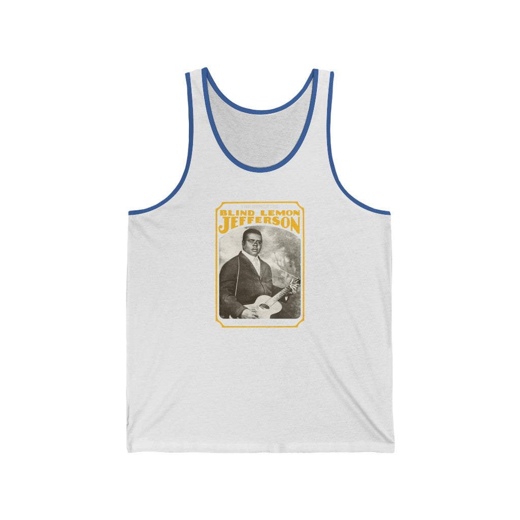 Blind Lemon Jefferson - Unisex Jersey Tank