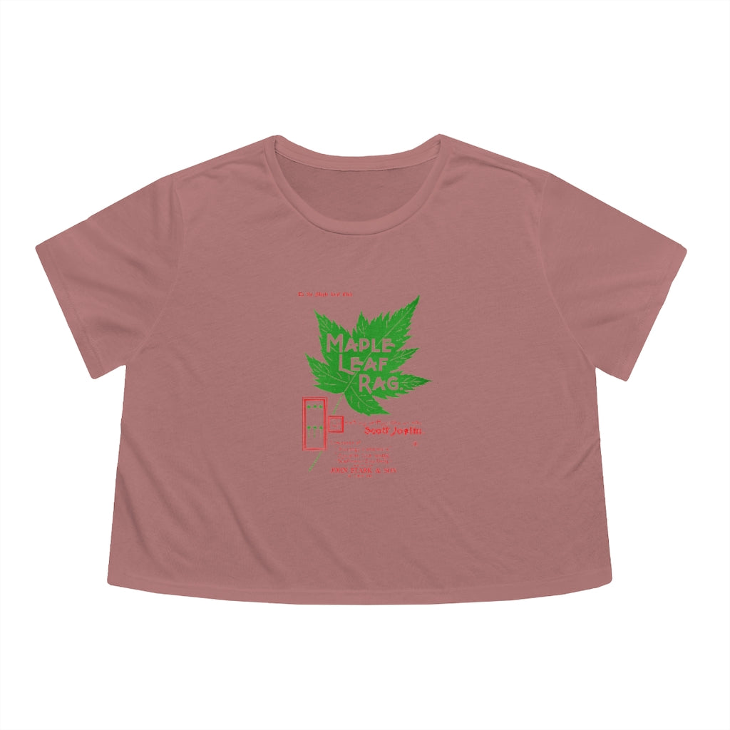 Scott Joplin - Women's Flowy Cropped Teeed Tee