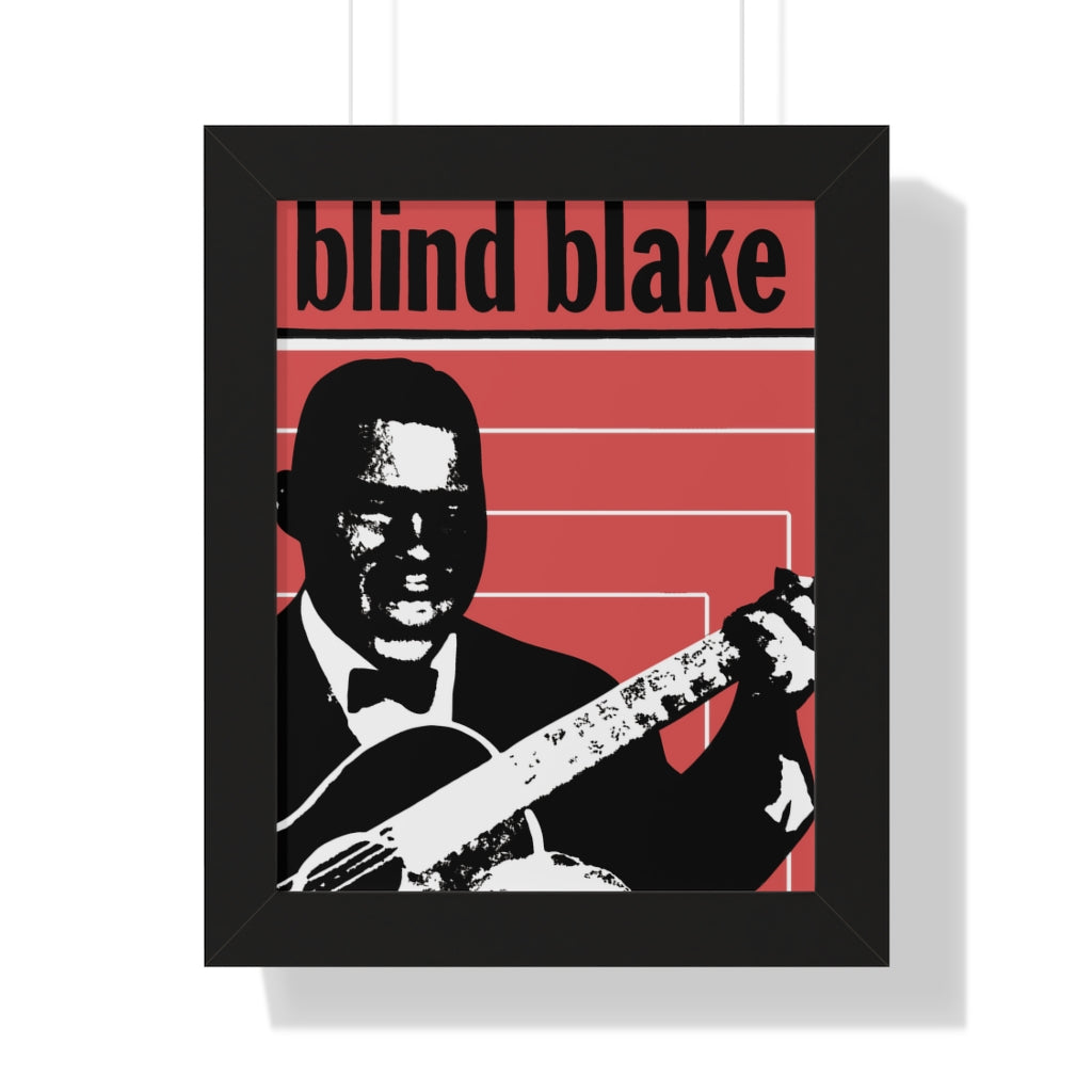 Blind Blake - Framed Vertical Poster