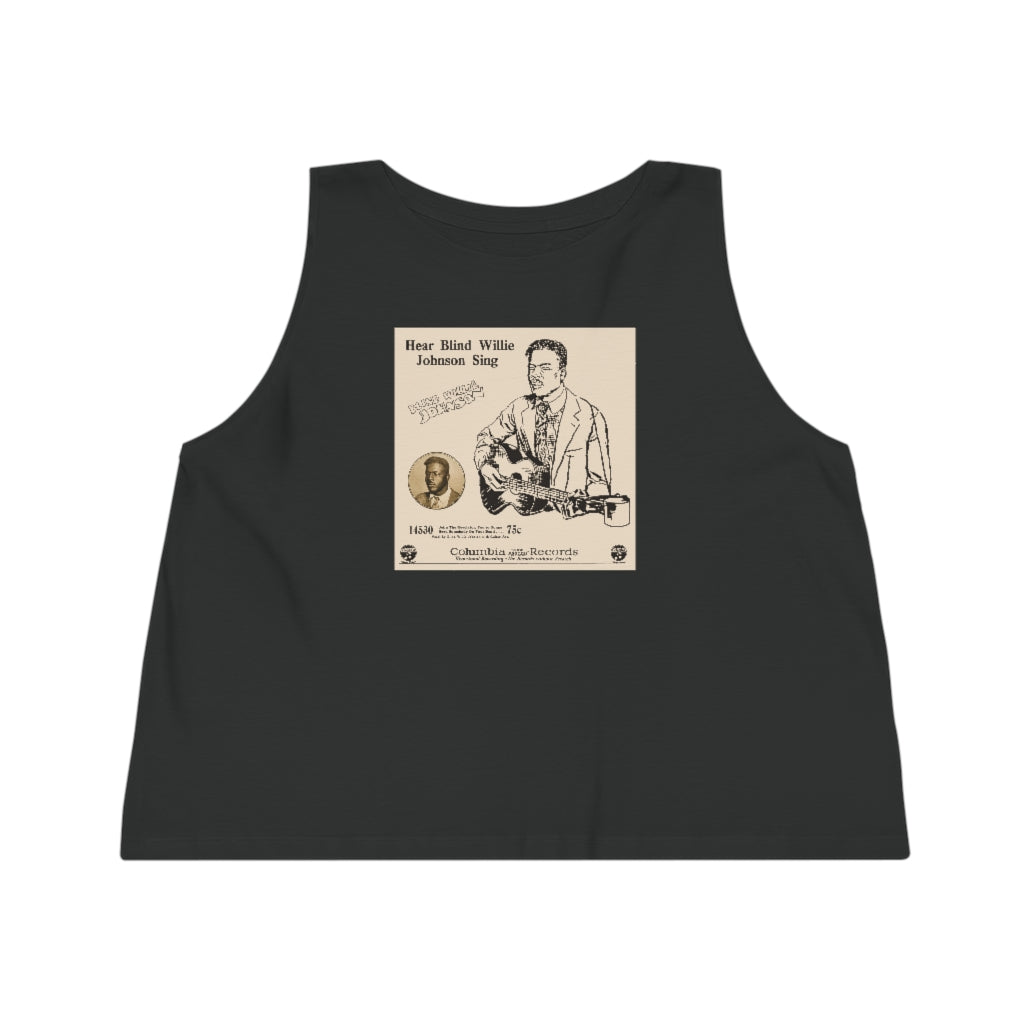 Blind Lemon Jefferson - Women's Dancer Cropped Tank Top