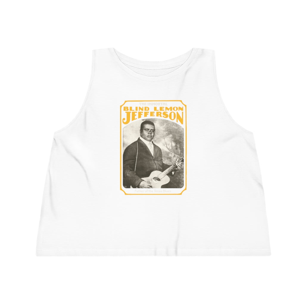 Blind Lemon Jefferson - Women's Dancer Cropped Tank Top