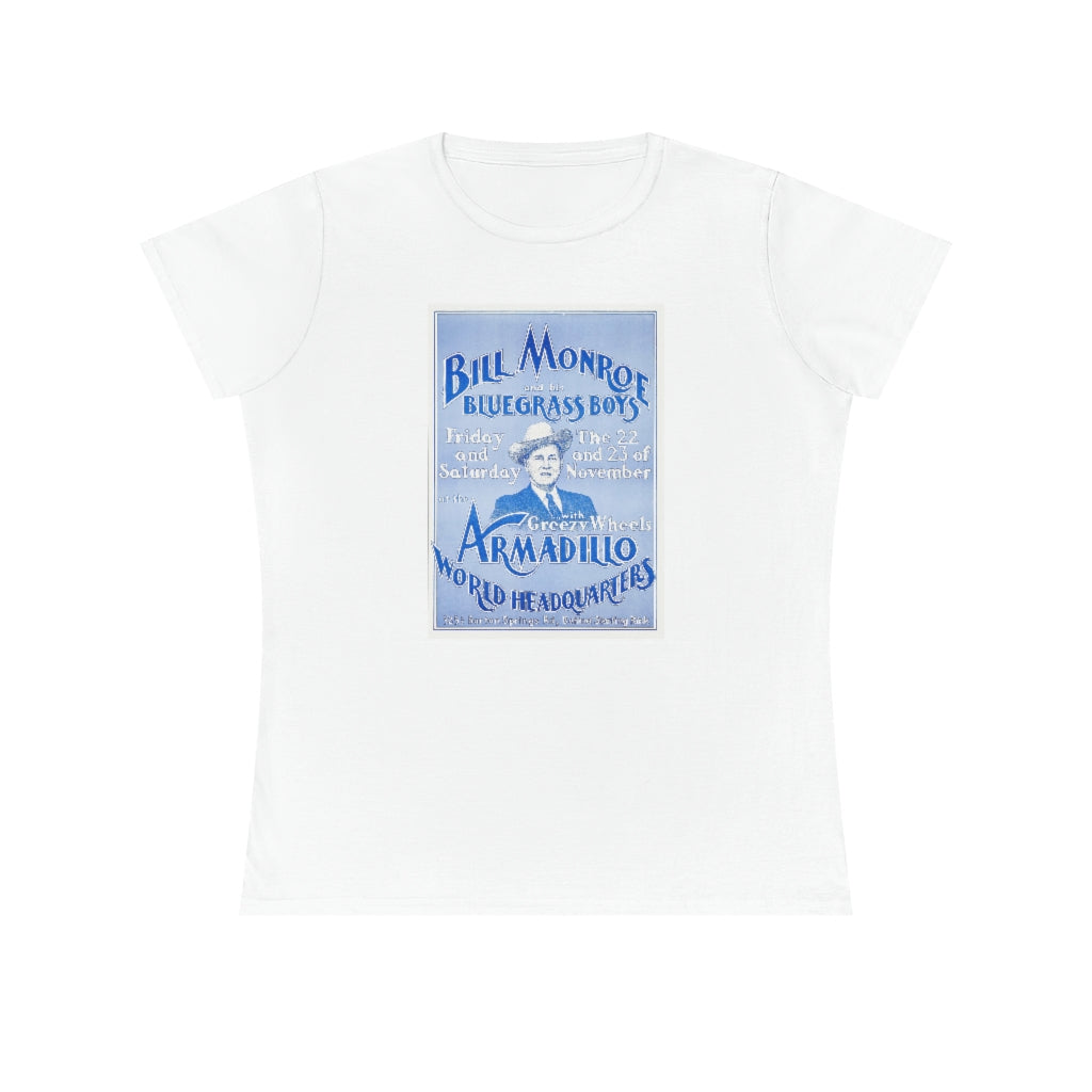 Bill Monroe - Ladies' Premium Cotton T-Shirt