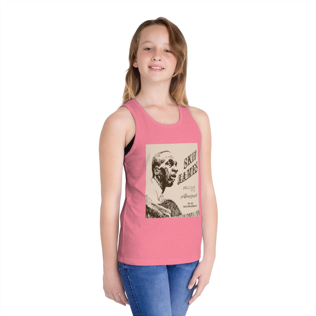 Skip James - Kid's Jersey Tank Top