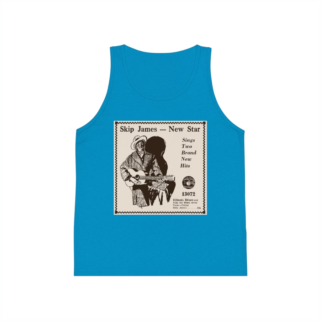 Skip James - Kid's Jersey Tank Top