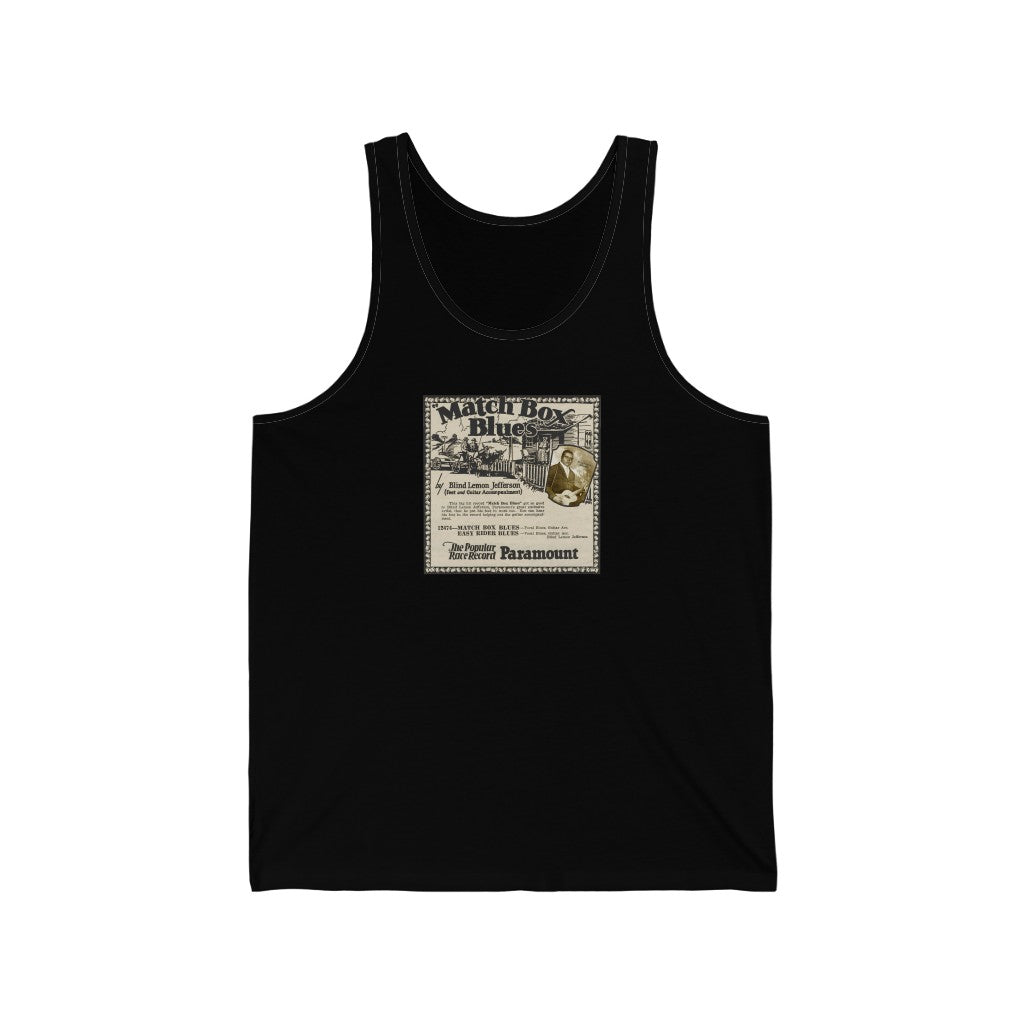 Blind Lemon Jefferson - Unisex Jersey Tank