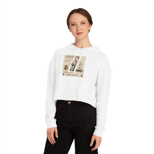 Blind Willie Johnson - Women's Cropped Hooded Sweatshirt