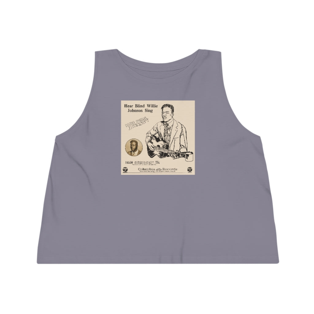 Blind Lemon Jefferson - Women's Dancer Cropped Tank Top