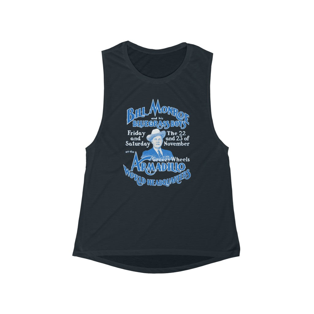 Bill Monroe - Women's Flowy Scoop Muscle Tank