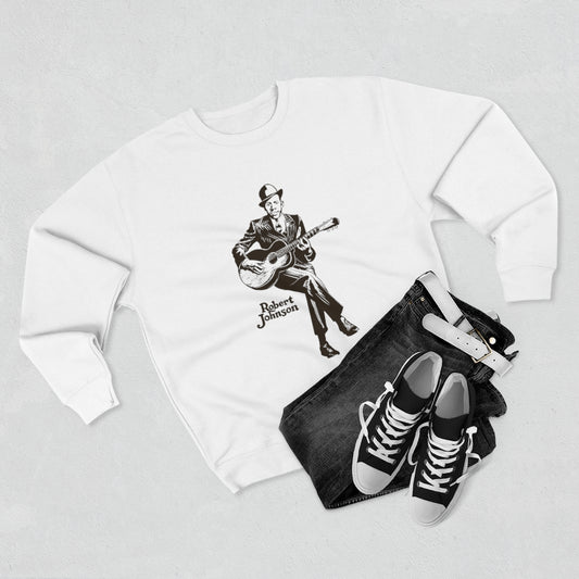 Robert Johnson - Unisex Premium Crewneck Sweatshirt