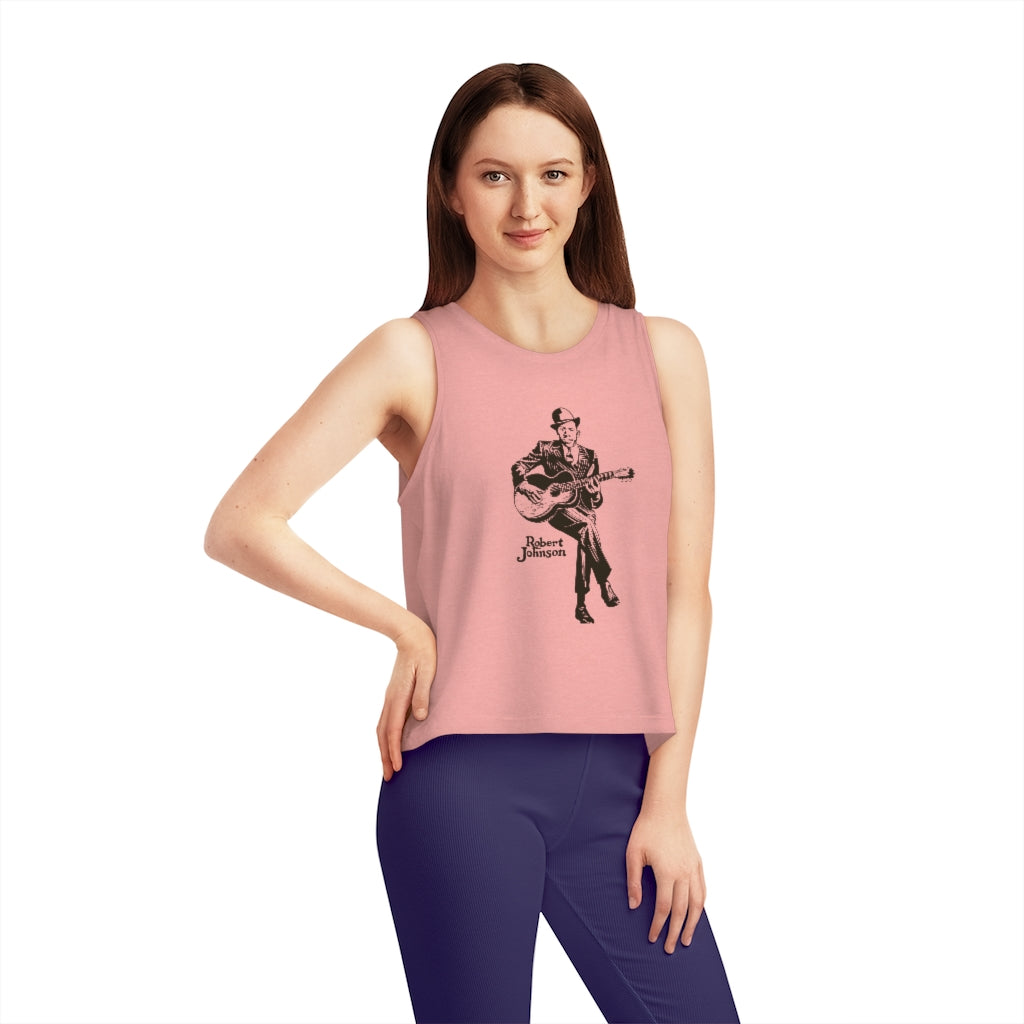 Robert Johnson - Women's Dancer Cropped Tank Top