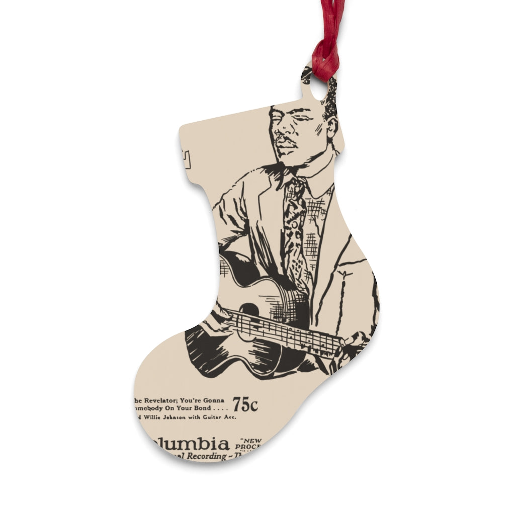 Blind Willie Johnson - Wooden Ornaments