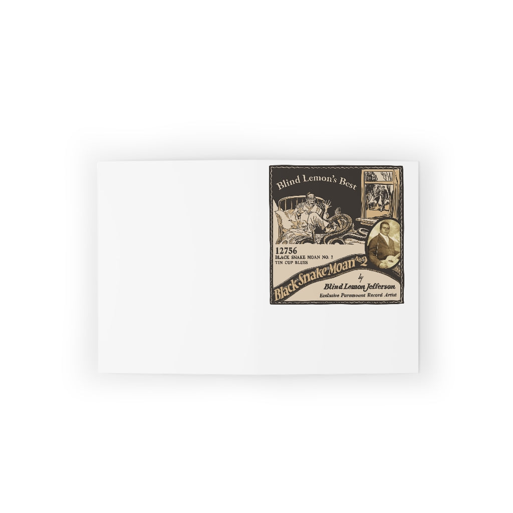 Blind Lemon Jefferson - Greeting cards (8, 16, and 24 pcs)