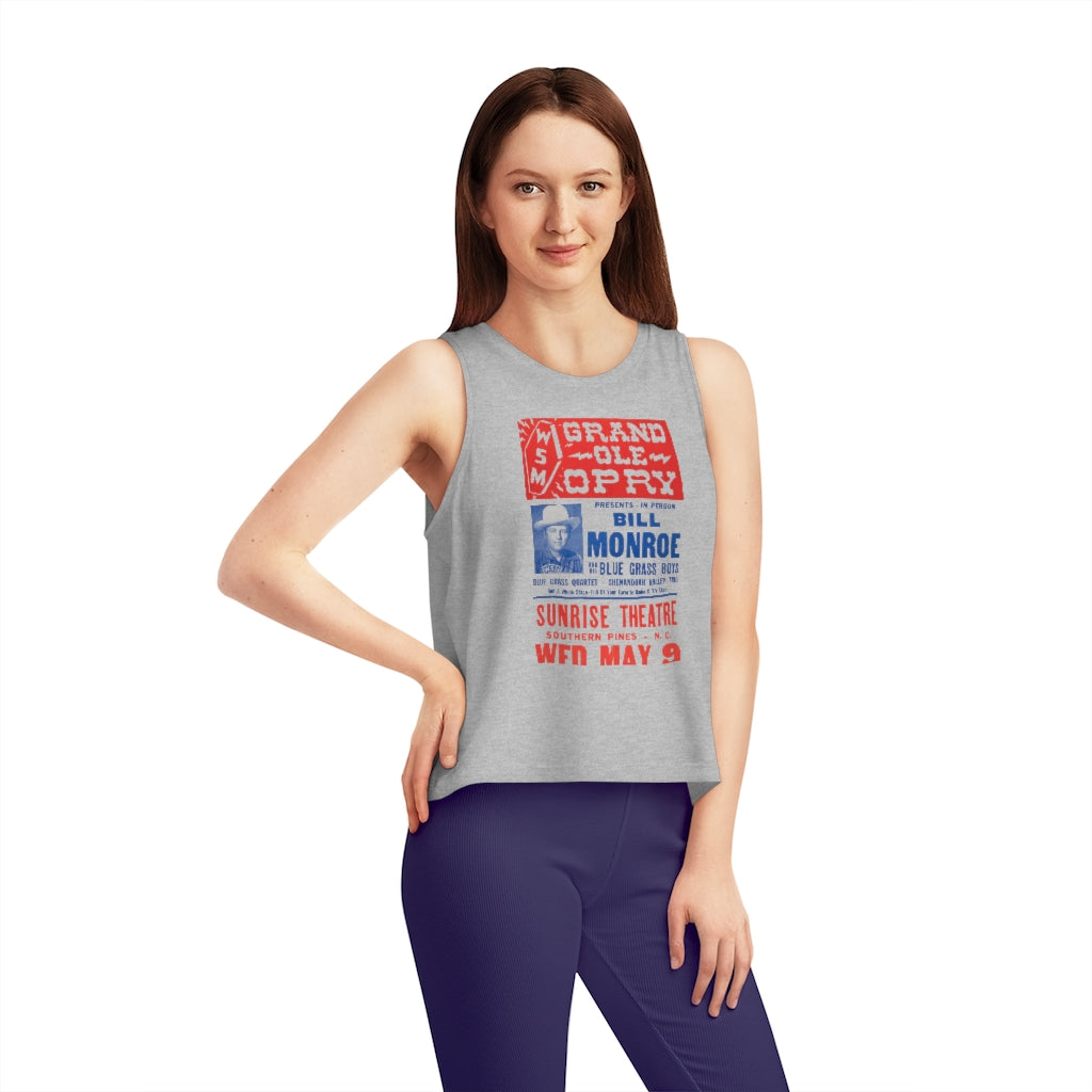 Bill Monroe - Women's Dancer Cropped Tank Top